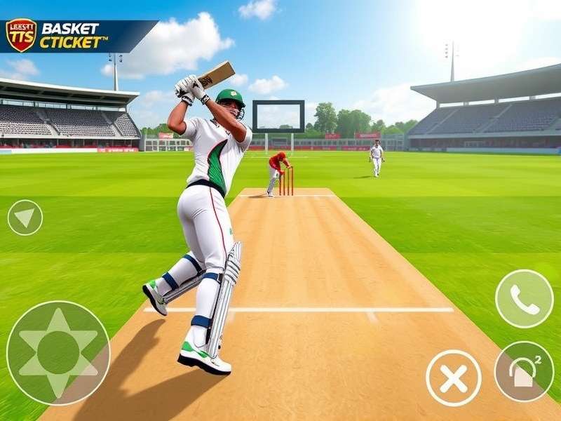Basket Cricket Titans Gameplay Screenshot